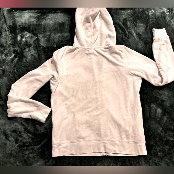 Authentic Juicy Couture Pink & White Hoodies Size XL - Picture 5 of 7